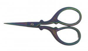 TIJERA FINA MULTICOLOR 3.625"