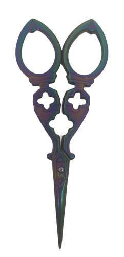 TIJERA FINA MULTICOLOR 4.75"