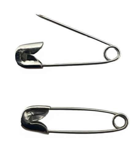 SEGURO  000 NIQUEL C/144 PIEZAS