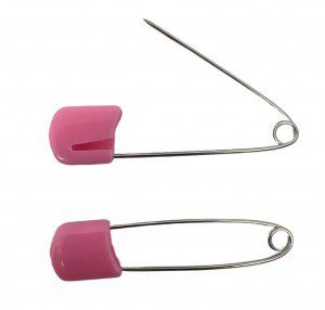 SEGURO CABEZA PLAST 5.5CM C/144 PIEZAS