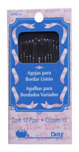 AGUJAS PARA BORDAR LISTON DRITZ C/13