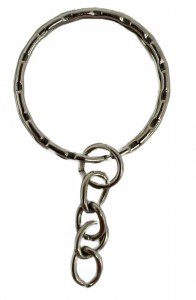 ARO LLAVERO C/CADENA TROQ 28MM C/100 PIEZAS