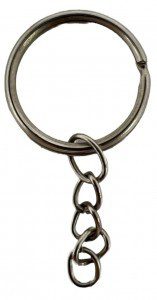 ARO LLAVERO C/CCADENA 25MM C/100 PIEZAS