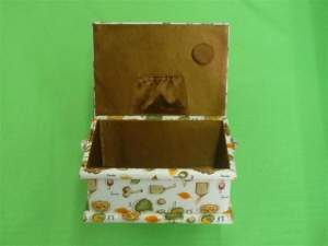 COSTURERO RECT BEIGE GDE 27X19X13CM