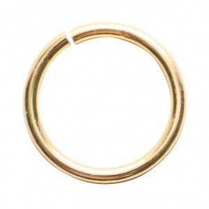 ANILLO KERMESE 20MM LISO C/100