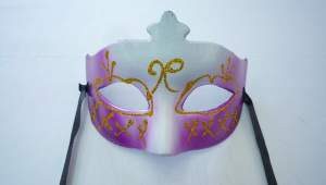 1/2 MASCARA DECORADA