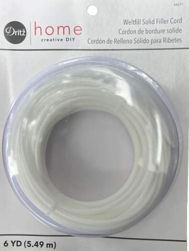 CORDON DE RELLENO SOLIDO PARA RIBETES C/ 5.49 METROS