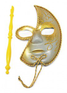 MASCARA COMPLETA DECORADA C/BASE