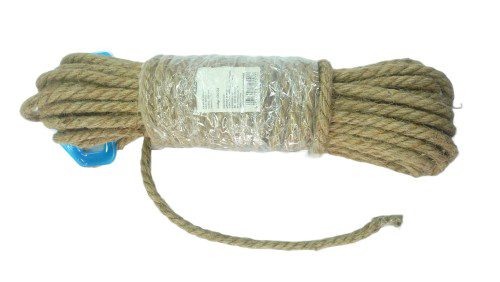 CORDON YUTE 6MM NATURAL C/15 METROS
