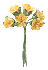 FLOR PAPEL LIRIO C/72