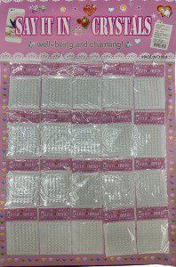 PERLA CON ADHESIVO 4MM C/20 PAQ DE 77 PZAS